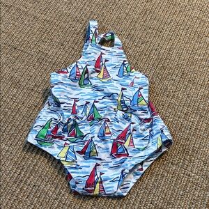 Classic Prep boy’s sun suit